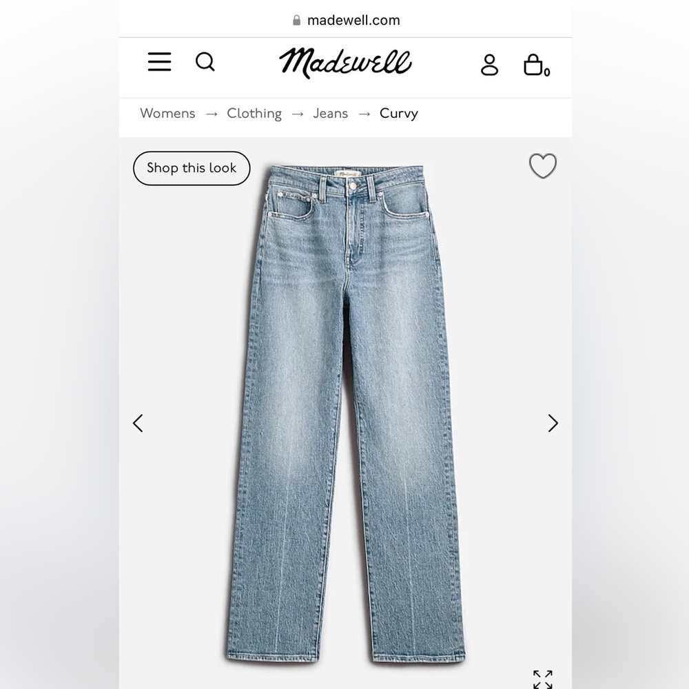 Madewell Jeans sz 31